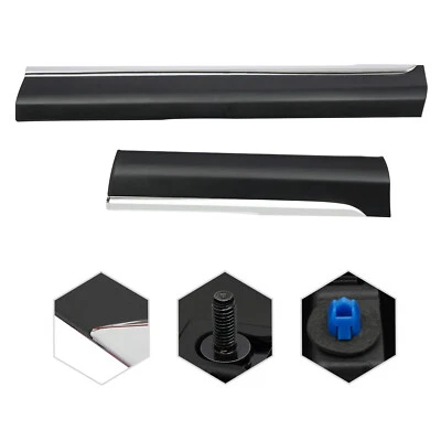 For 2011-2013 Toyota Highlander Left Front Rear Door Lower Molding Trim Panel Foto 1 de 4