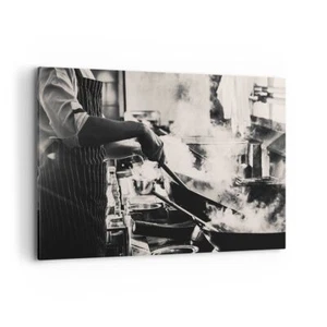 Wandbilder 120x80cm Leinwandbild Küche Gastronomie Restaurant XXL Bilder - Bild 1 von 10