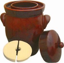5l 1.3 Gal K&k Keramik German Made Fermenting Crock Pot F2 Home Decor