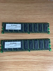 QIMONDA (Infineon) 512MB DDR 400 CL3 PC3200U-30330-Bo RAM - Picture 1 of 5