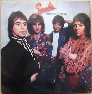 SMOKIE BRIGHT LIGHTS AND BACK ALLEYS 1ST ISSUE 1977 UK RAK  VINYL LP SRAK 530 - Image 1 of 4