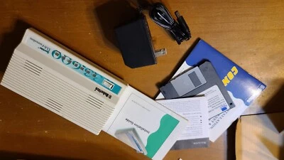 US Robotics 839 Sportster External 33.6 V.90 Serial Data Faxmodem 1997 Vintage - Image 1 of 4