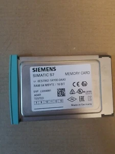 SIEMENS SIMATIC S7 MEMORY CARD FOR S7-400 6ES7952-1AY00-0AA0 SIMATIC S7  64MB - Zdjęcie 1 z 1