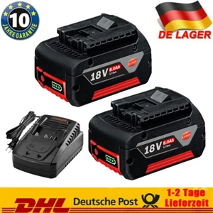 6,5Ah Akku /Ladegerät für Bosch 18V 8,0Ah Professional GBA GSR GSB BAT618 BAT609 - Bild 1 von 19