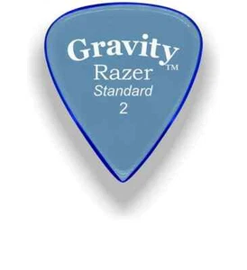 Gravity Picks Razer Standard 2mm Blue Acrylic GRAS2P - Picture 1 of 1