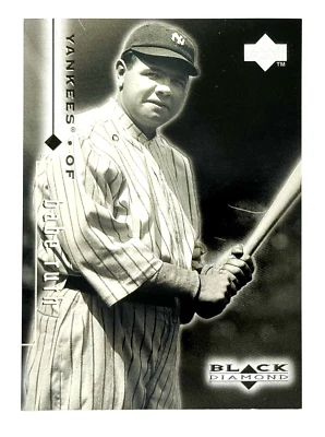 1999 Upper Deck Black Diamond #90 Babe Ruth New York Yankees - Image 1 of 2