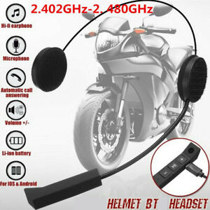 Rechargeable Motorcycle Wireless Helmet Speaker FM Radio BT8 Headset 4.0+EDR XY