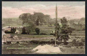 Postkarte Ringwood New Forest Hampshire frühe Ansicht von der Winton Road - Bild 1 von 2