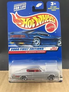 Hot Wheels 2000 First Editions 28/36, ‘67 Dodge Charger 1:64, COMB SHIP $1 - Picture 1 of 4