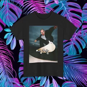 Camisa de Skateboard Walter Blanca Breaking Bad Algodón Negra Unisex - Imagen 1 de 13