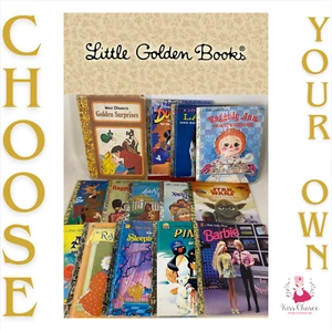 Vintage ☆ Little Golden Books ☆ Book Series ** Choose Your Title ** Disney etc - Picture 1 of 61