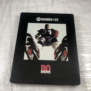 PS4 BO KNOWS LIMITED EDITION MADDEN 22 STEELBOOK TESTED - PRE-OWNED - Picture 1 of 10