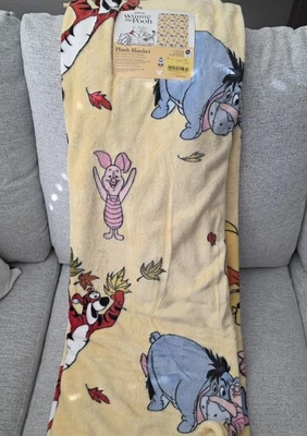 Winnie The Pooh Fall Blanket Twin - Image 1 of 2