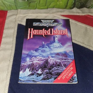 Compact Adventure Gamebooks HAUNTED ISLAND Stephen Thraves Fighting Fantasy Book - Picture 1 of 6