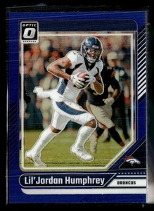 2024 OPTIC BLUE /199 LIL'JORDAN HUMPHREY BRONCOS - Picture 1 of 1
