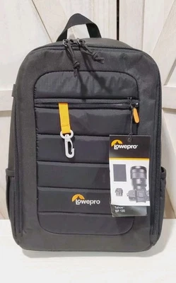LowePro Tahoe BP130 Camera Backpack - Black - NWT! 12"Hx8"Wx4"D NWT - Image 1 of 4