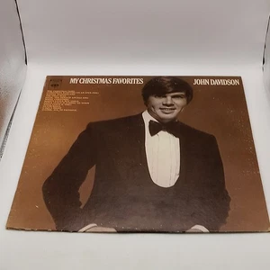 JOHN DAVIDSON My Christmas Favorites LP 33 1/3 Vinyl Album Stereo 360 Sound - Picture 1 of 13