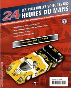 ALTAYA Heft Nr. 7 PORSCHE 956C-962C JO SIFFERT 24h du MANS 1985 - Bild 1 von 1