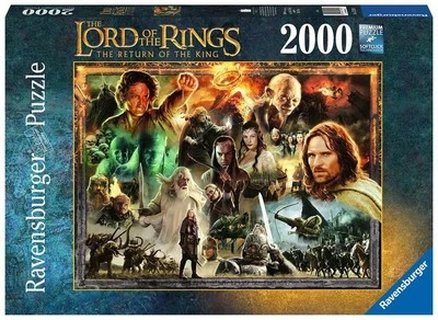 Ravensburger Puzzle 2000pc - Lord of the Rings Return of the King - Image 1 of 4