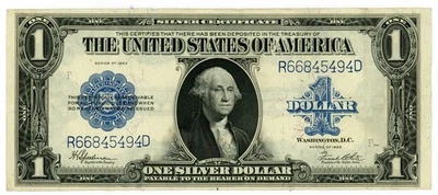 1923 US $1 Silver Certificate Large Note - Image 1 of 2