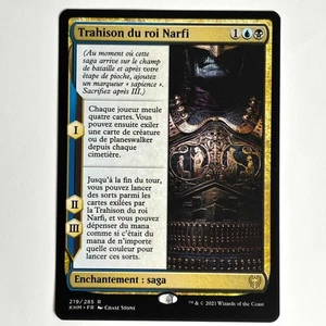 TRAHISON DU ROI NARFI MTG KHM - CARTE MAGIC THE GATHERING FR NEUF - Foto 1 di 1