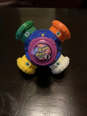 Vintage Brain Warp Handheld Electronic Game 1996 Tiger Does Not Work - Image 1 of 2