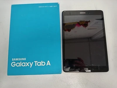 Samsung Galaxy Tab A SM-T550 9.7in 16GB Wi-Fi Tablet with Box - Image 1 of 4