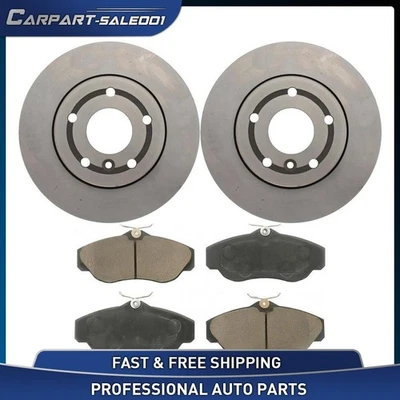 11.7" Front Brake Pad + Disc Rotor Kit for 1995-2000 Land Rover Range Rover 4.0L - Image 1 of 4