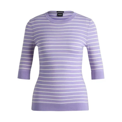 Boss  Sudadera Faleenas1 de Rayas para Mujer (GT5360) - Imagen 1 de 4