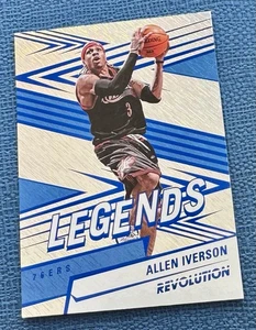 2024-25 Panini Revolution Allen Iverson STORM #163 Legends Basketball Card 🔥 - Picture 1 of 2