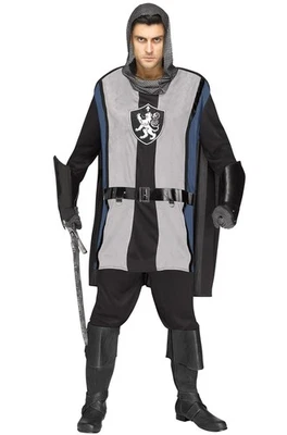 Лев сердце средневековый рыцарь костюм для взрослых - Изображение 1 из 2