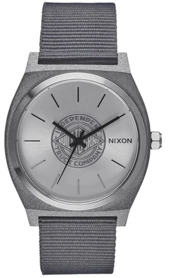 Nixon x Independent Time Teller A1350-1920-00 All Silver Quartz 37mm 10ATM Men's - Image 1 of 3