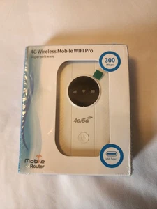 Mobile Router 4G Wireless Mobile WIFI Pro Super Software 300Mbps New In Box! 🔥  - Picture 1 of 4