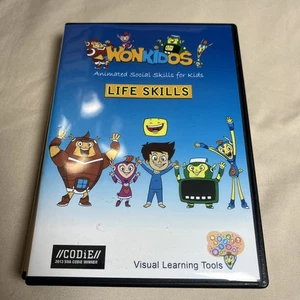 Wonkidos Animated Social Skills DVD: Life Skills - DVD - Imagen 1 de 3