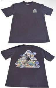 Palace Bubbling T Shirt Blu Tee Bubbles Medium Uomo Usata - Qualche segno di usura - Foto 1 di 11