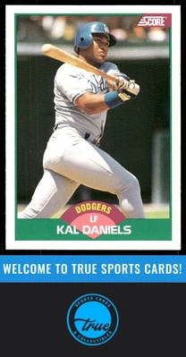 1989 Score Rookie & Traded #48T Kal Daniels - Image 1 of 2