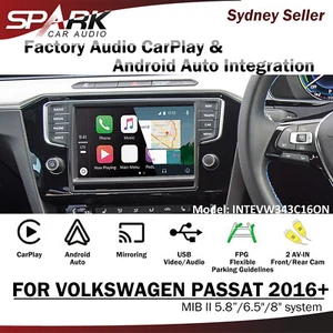 WIRELESS CARPLAY ANDROID AUTO MIRROR LINK FOR VW PASSAT MIB II 5.8/6.5/8" 2016+ - Bild 1 von 1