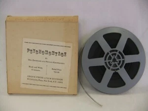 Psychomontage No 1 1963 8MM Film by Drs. Eberhard and Phyllis Kronhausen, Weird  - Picture 1 of 3