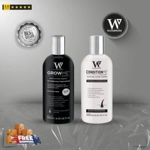 Hair Growth Shampoo & Conditioner by Watermans UK Biotin, Argan Oil, Allantoin - Picture 1 of 7