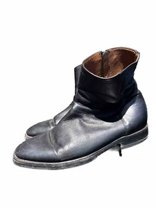 Botas de cuero al tobillo con cremallera interior Frye Jasper 3480891-BLK para hombre talla 10,5D - Imagen 1 de 10