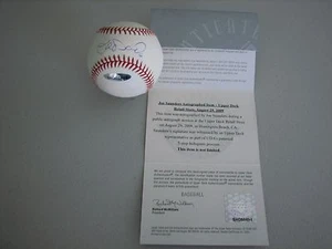 Joe Saunders Autographed Signed OML Baseball - Upper Deck Witnessed - Picture 1 of 4