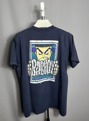 bad boy 90s shirt vintage print mens blue skateboard LARGE Foto 1 de 4