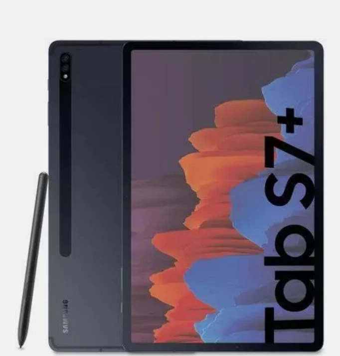 Samsung Galaxy Tab S7+ Plus SM-T970 - 128GB - WiFi - Mystic Black - Grade A - Image 1 of 1