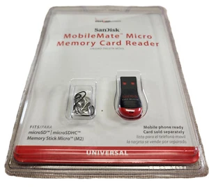 NEW Verizon Universal SanDisk Mobile Mate Micro Memory Card Reader 619659038779 - Picture 1 of 5