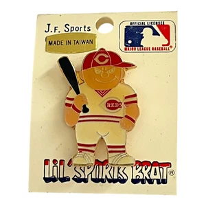 Vintage Cincinnati Reds Baseball Lapel Hat Pin Fan Gift Souvenir 1989 MLB - Picture 1 of 10