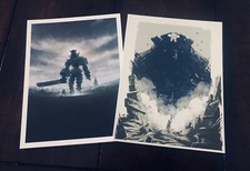 Shadow of The Colossus Special Limited Edition Art Prints (NO GAME!) PS4