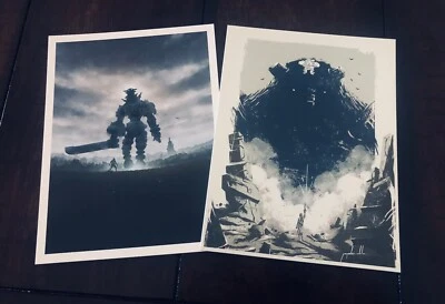 Shadow of The Colossus Special Limited Edition Art Prints (NO GAME!) PS4 - Image 1 of 3
