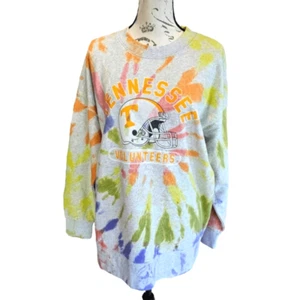 Tailgate -810 Womens Tennessee Volunteers Football Tie Dye Pullover Sweatshirt S - Picture 1 of 8