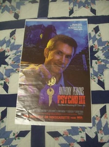 Anthony Perkins - Psycho III (1987) - Original Video Poster - Bild 1 von 1