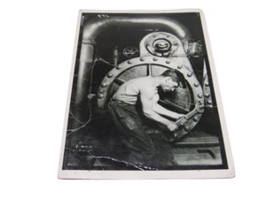 RPPC NY Powerhouse Mechanic 1920 International Museum Photography Eastman House  - Picture 1 of 4